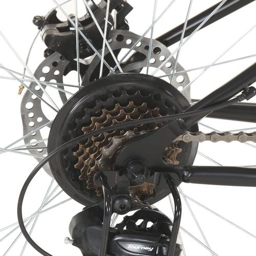 Mountainbike 21 gear 27,5 tommer hjul 38 cm sort