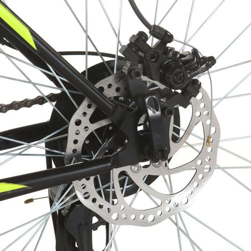 Mountainbike 21 gear 27,5 tommer hjul 38 cm sort