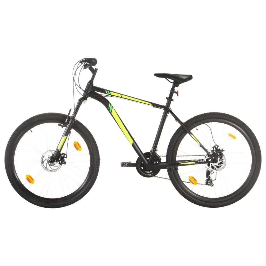 Mountainbike 21 gear 27,5 tommer hjul 42 cm sort