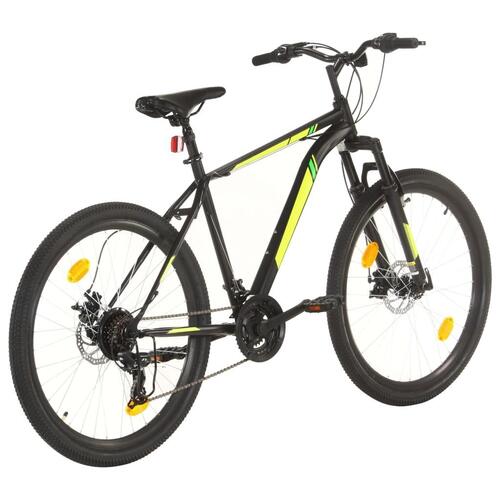 Mountainbike 21 gear 27,5 tommer hjul 42 cm sort