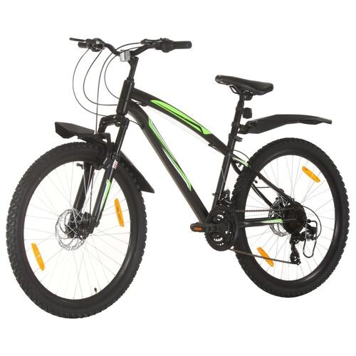 Mountainbike 21 gear 26 tommer hjul 36 cm sort