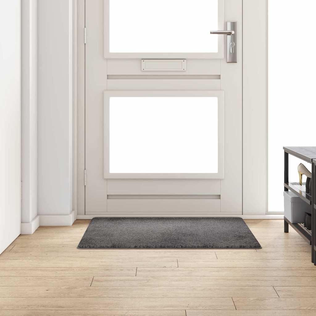 Tæppe Runner Grå 100 x 100 cm 100% Polypropylen Tuft billede