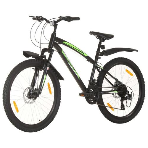 Mountainbike 21 gear 26 tommer hjul 42 cm sort