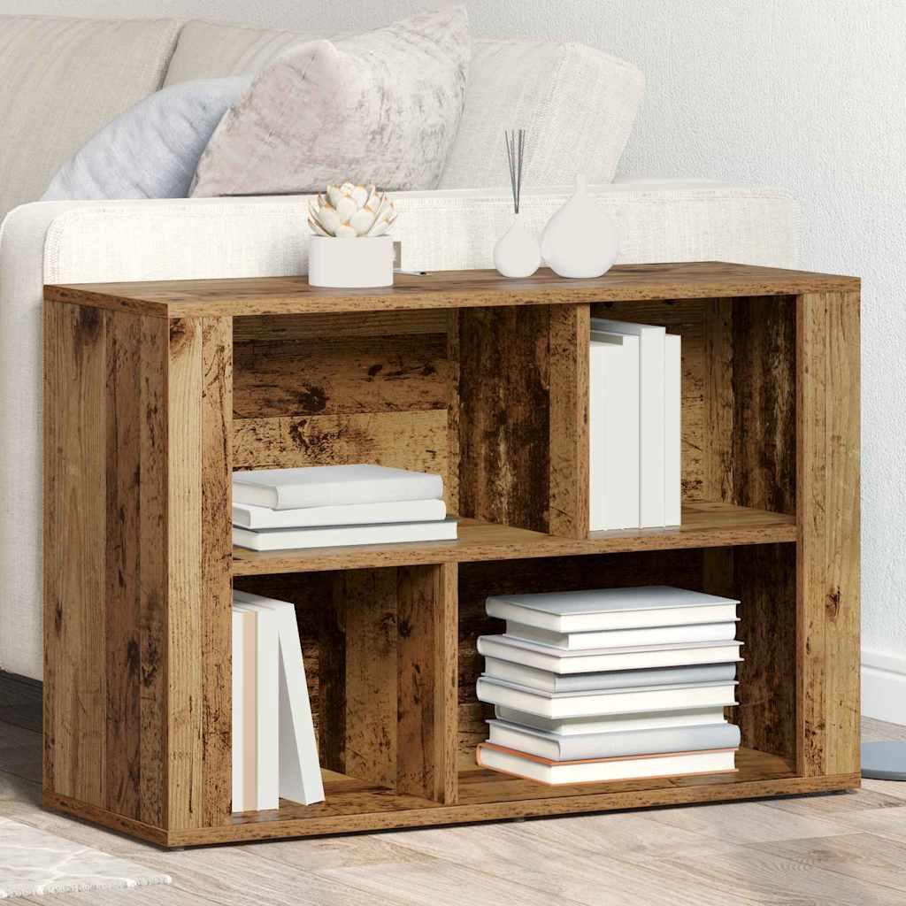Sidebord Gammelt træ 80 x 30 x 53 cm Konstrueret træ billede