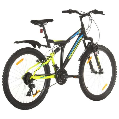 Mountainbike 21 gear 26 tommer hjul 49 cm sort