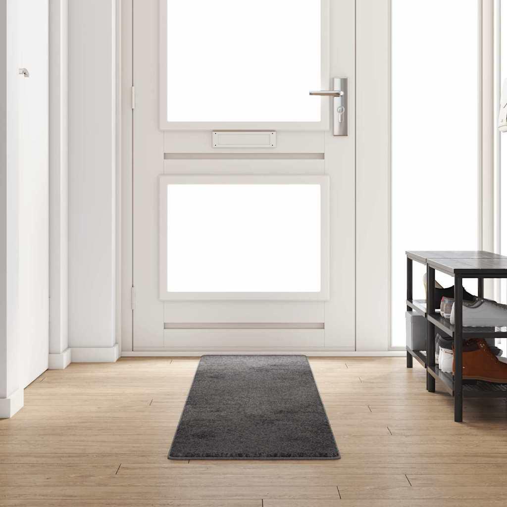 Tæppe Runner Grå 50 x 300 cm 100% Polypropylen Tuft billede