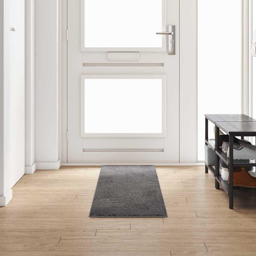 Tæppe Runner Grå 50 x 250 cm 100% Polypropylen Tuft billede
