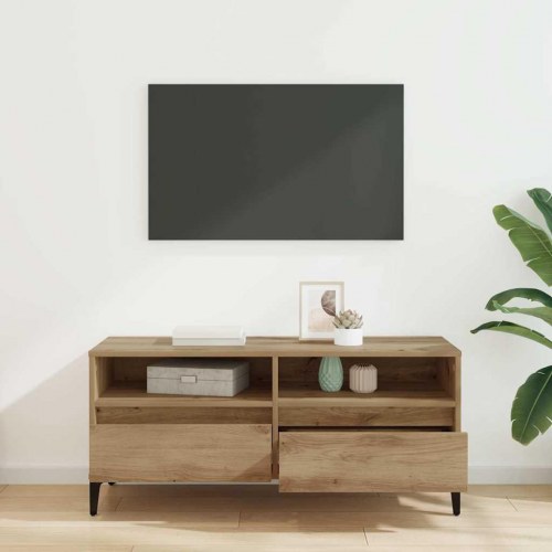 TV-skab 100 x 34,5 x 44,5 cm - Artisan egetræ
