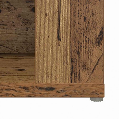 Sidebord/skænk i gammelt trælook - 100 × 30 × 59,5 cm, konstrueret træ