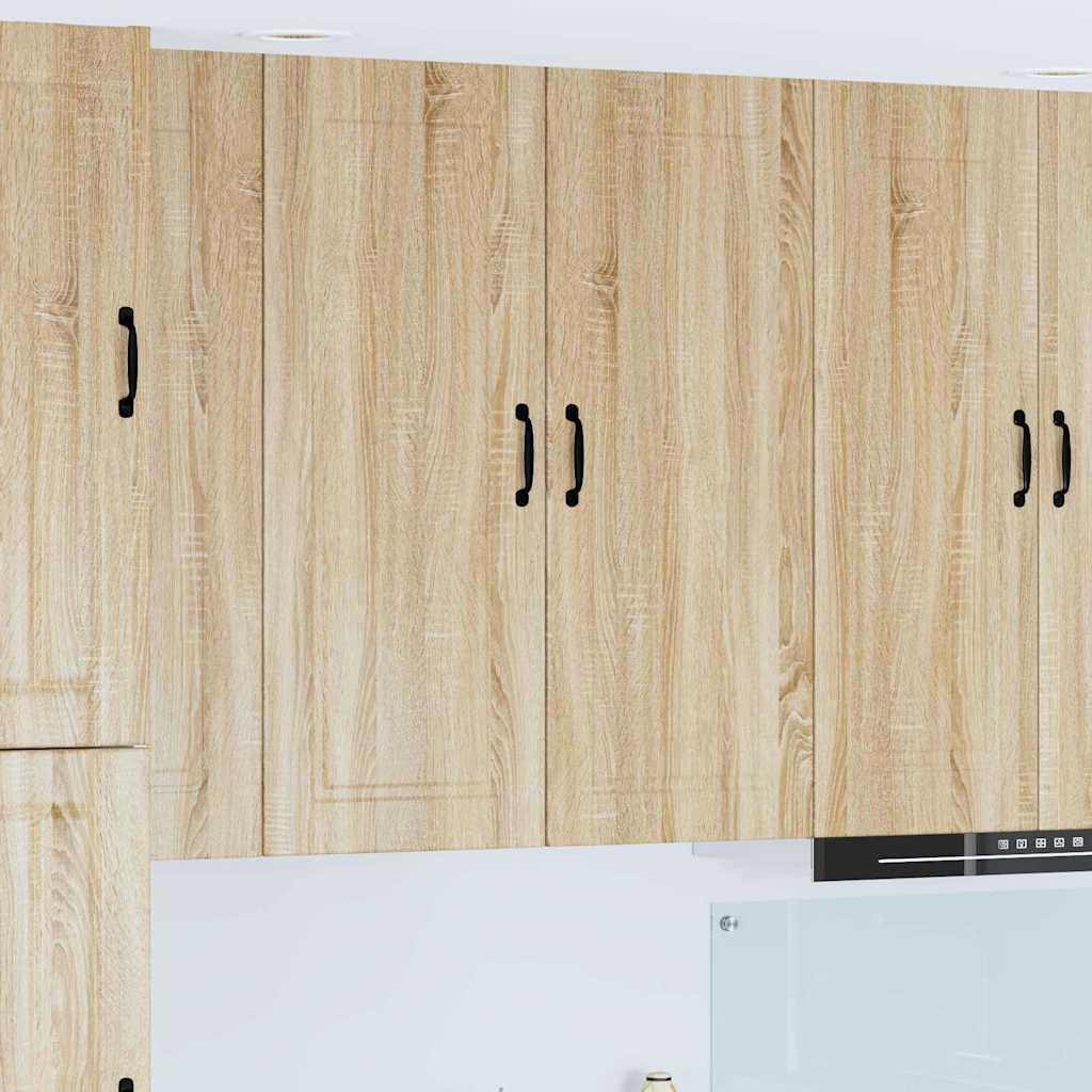Vægskab til køkken Sonoma eg 40 x 31 x 100 cm Konstrueret træ billede