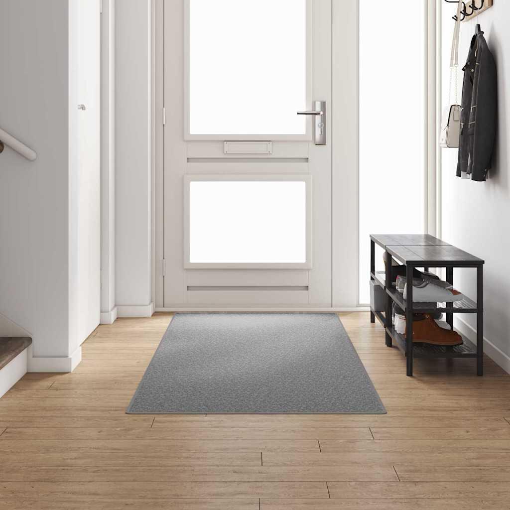 Tæppe Runner Lysegrå 100 x 300 cm 100% Polypropylen billede