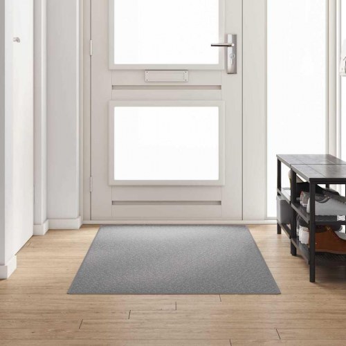 Tæppeløber lysegrå 100 × 250 cm - 100 % polypropylen, skridsikker