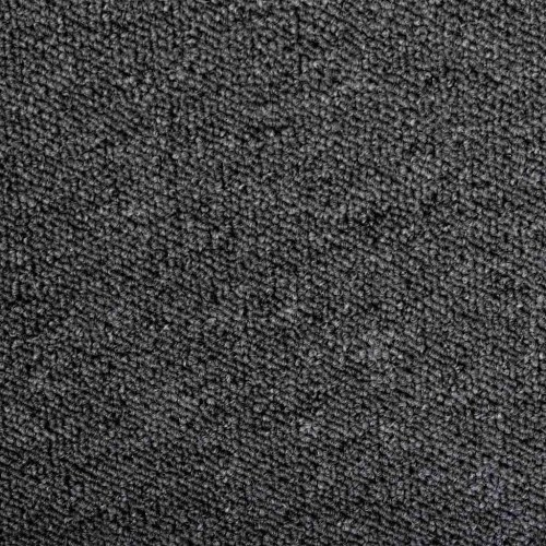 Tæppeløber mørkegrå 100 × 250 cm - 100% polypropylen, skridsikker