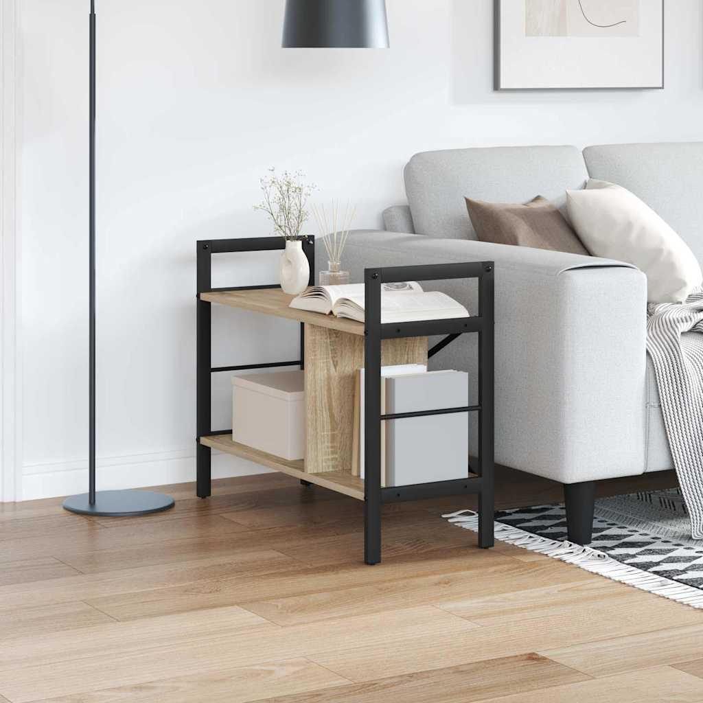 Bogreol Sonoma eg 75 x 30 x 58,5 cm Konstrueret træ billede