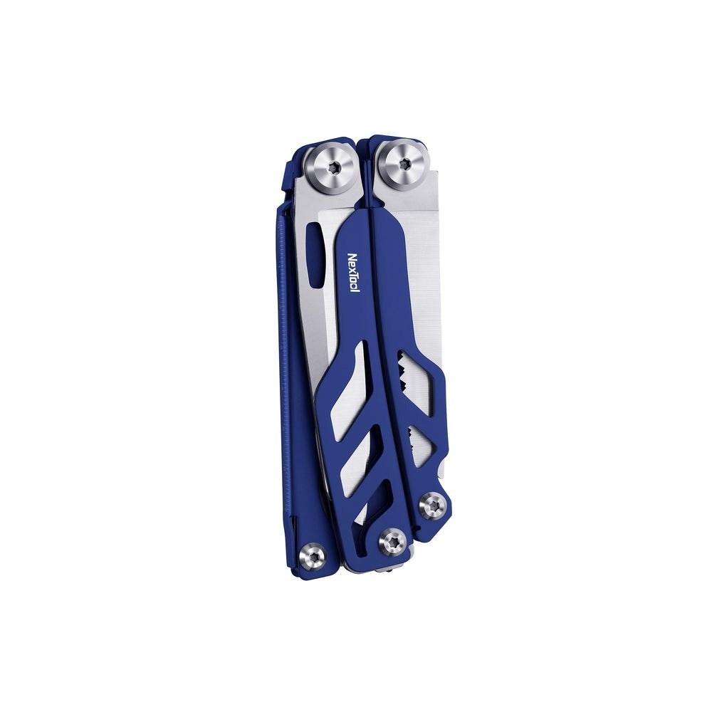 Foldekniv multitool NEXTOOL FLAGSHIP Pro 16‑i‑1 - blå med bælteetui billede