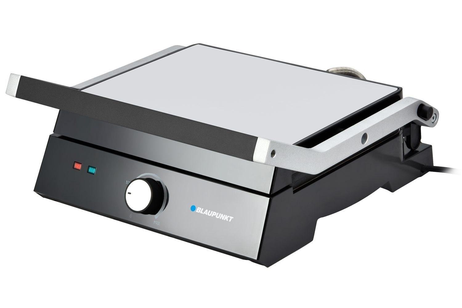 Elgrill Blaupunkt GRS501 kontaktgrill - 2.000 W, åbnes 180° billede