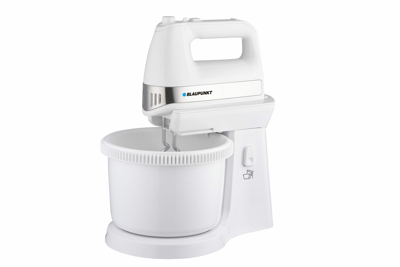 Køkkenmixer med skål – Blaupunkt HMM601, 3 l, 500 W, hvid billede