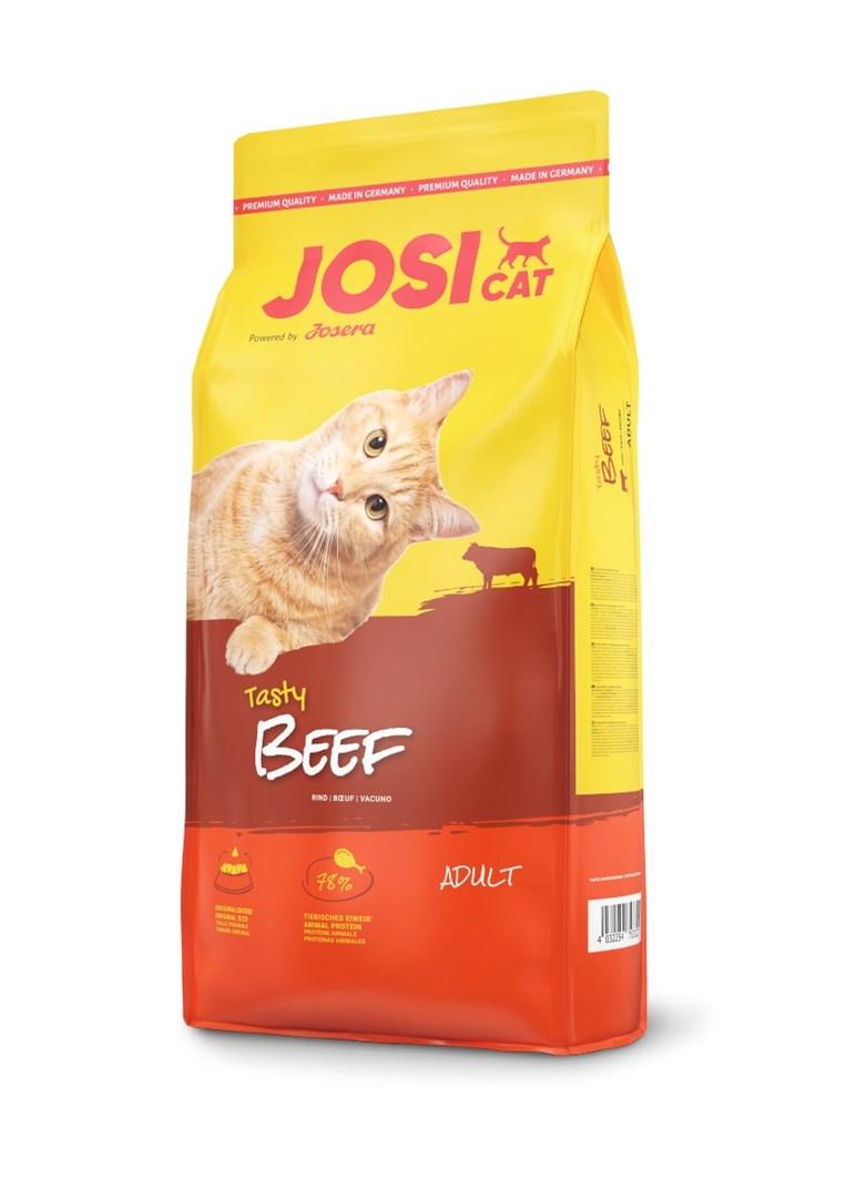 Tørfoder til kat – JOSERA JosiCat Beef 18 kg billede