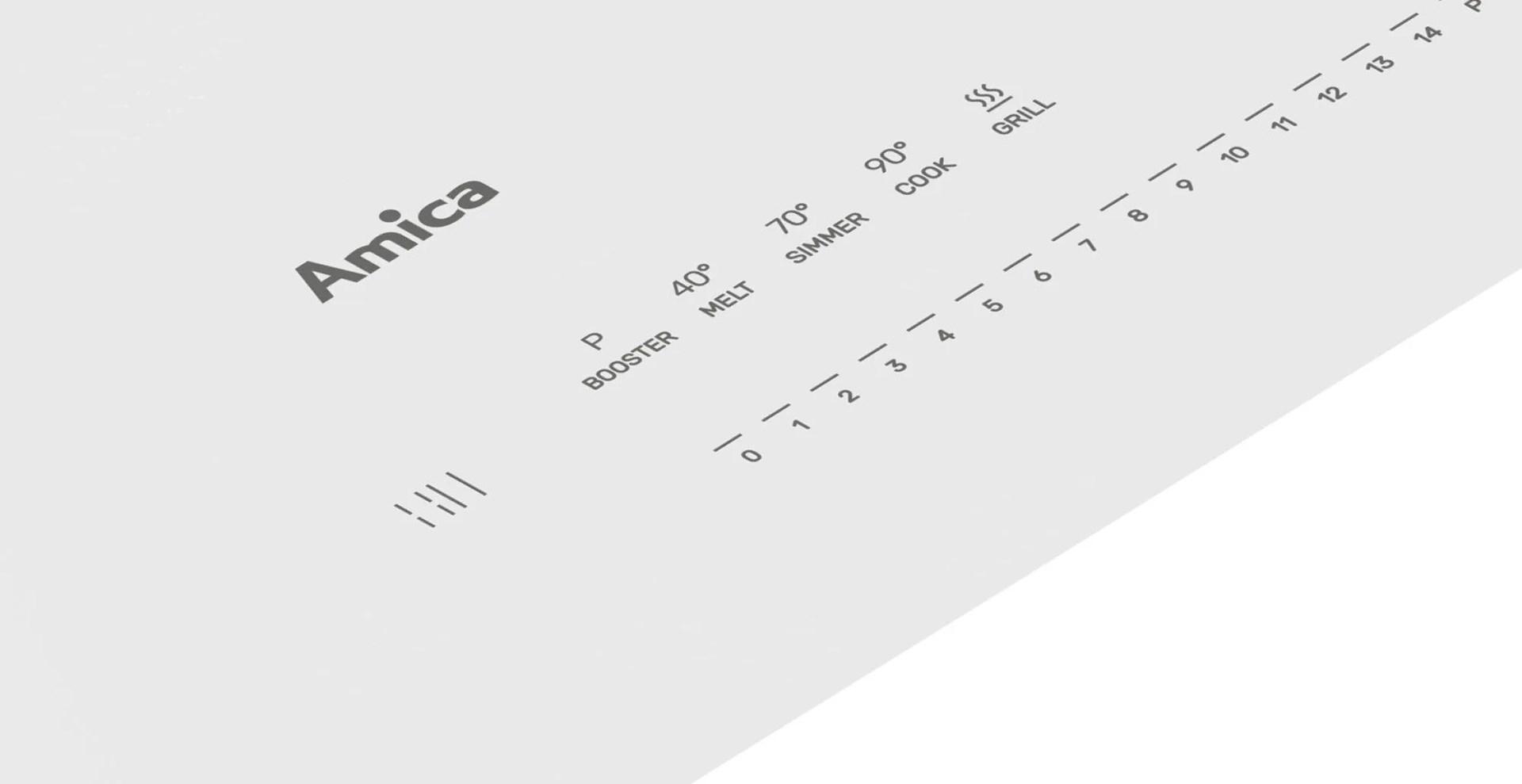 Induktionskogeplade Amica PIDH6141PHTSUN 3.0 - hvid billede