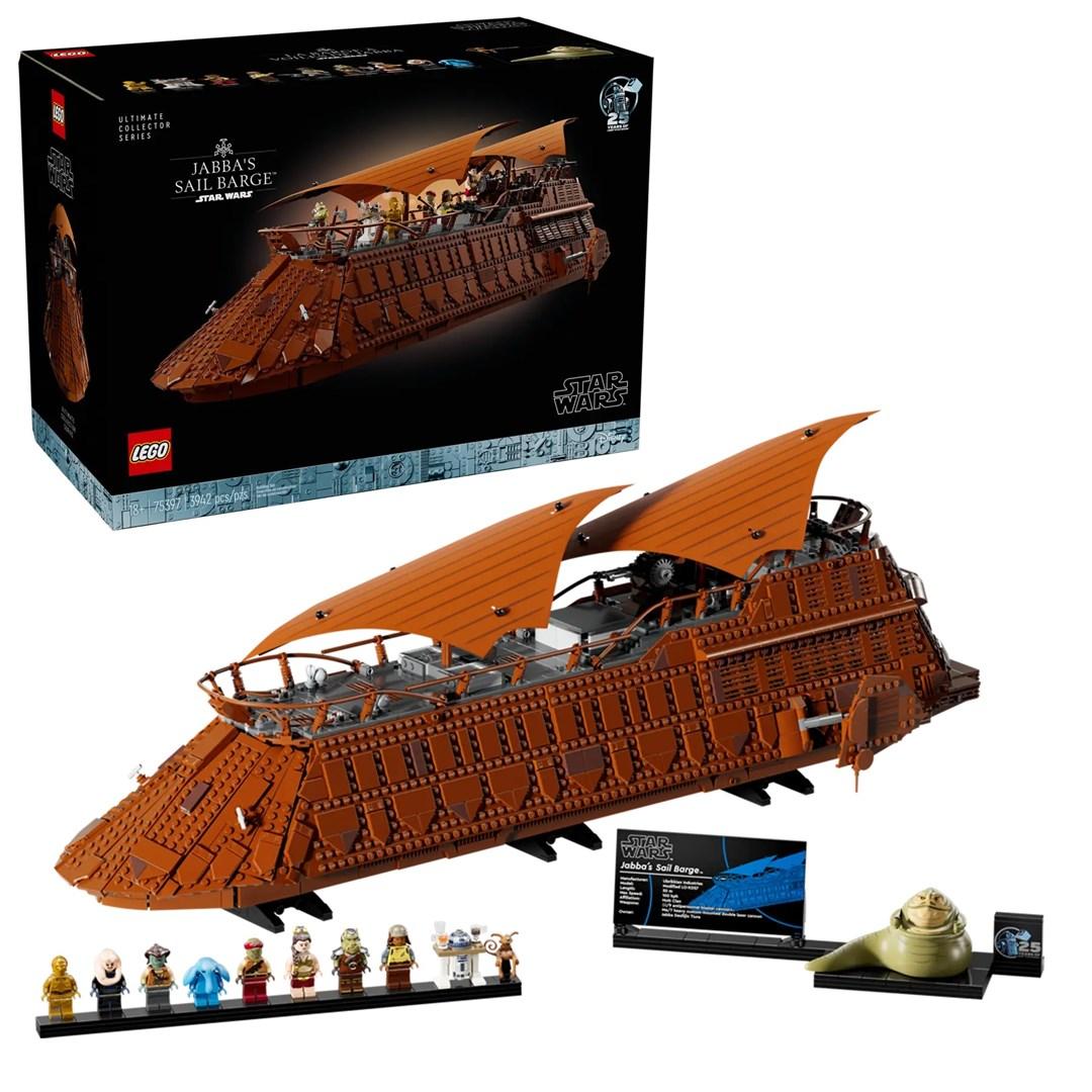 LEGO Star Wars 75397 Jabbas sejlpram - byggesæt med 3.943 dele og 11 minifigurer
