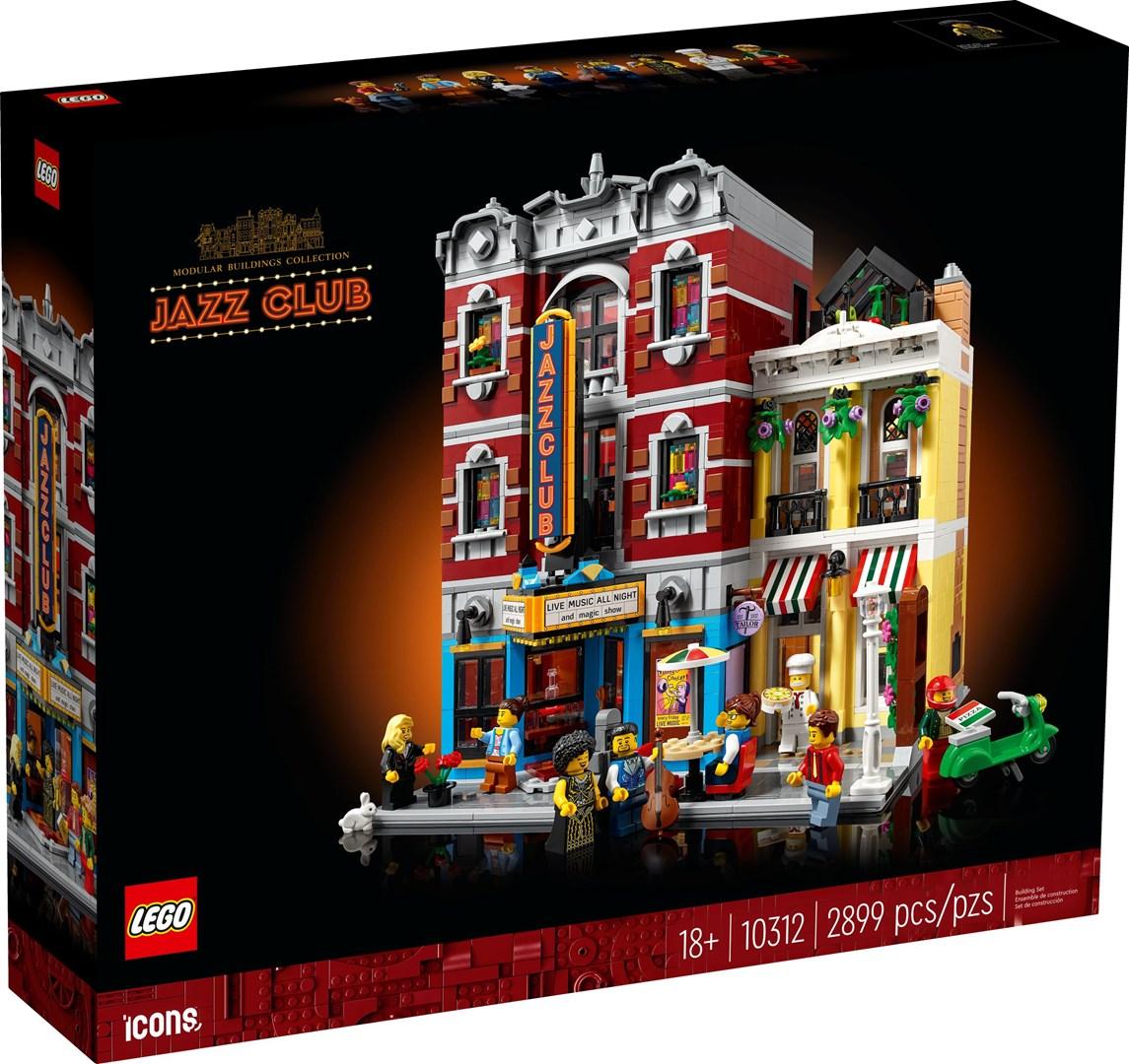LEGO byggeri ICONS Jazz Club 10312 - voksen byggesæt billede