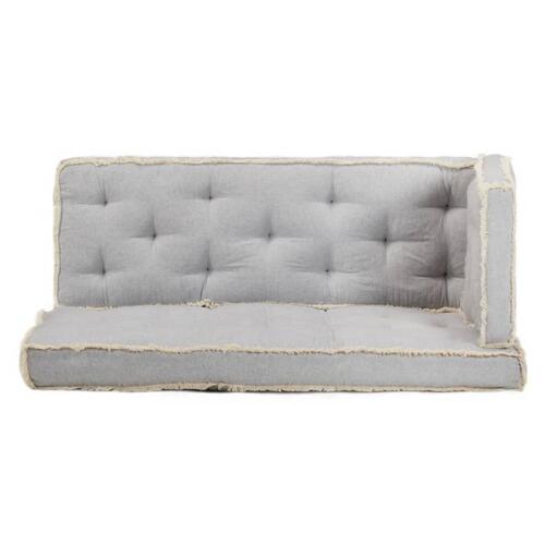Hynder til pallesofa 3 dele grå