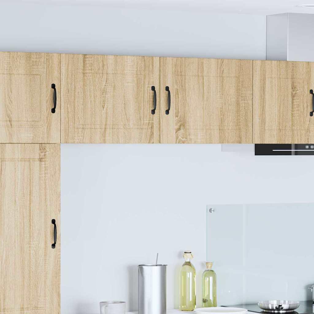 Vægskab til køkken med hylde 2 stk Sonoma eg 50 x 31 x 40 cm billede