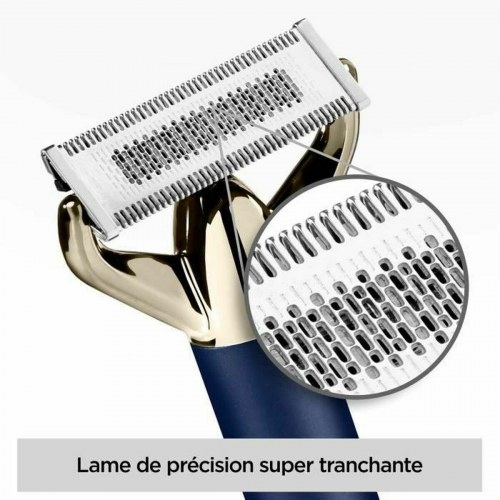 Babyliss Super X Metal X-Blade - trådløs barbermaskine/trimmer, blå