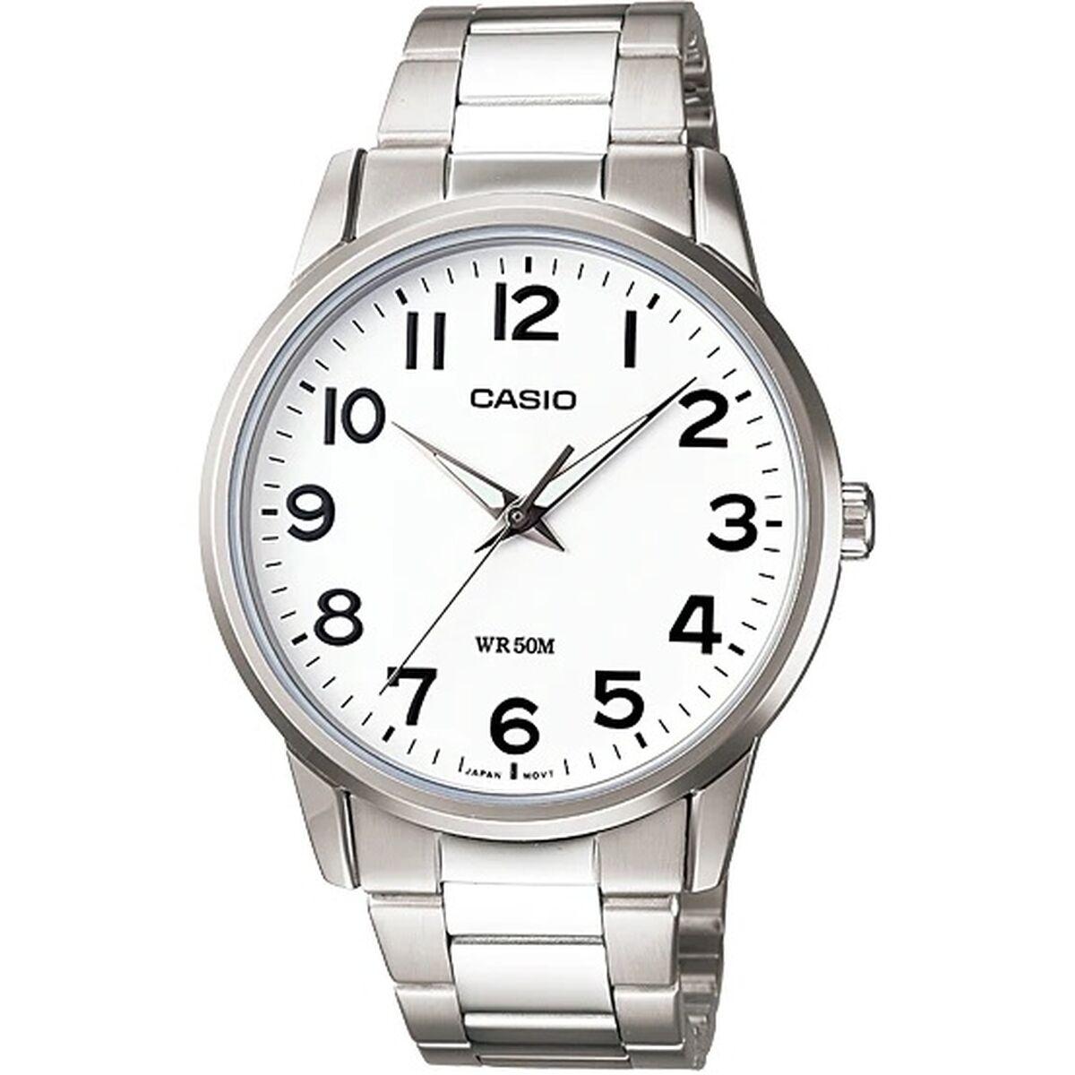 Herreur Casio Collection sølvfarvet - Ø 40 mm billede