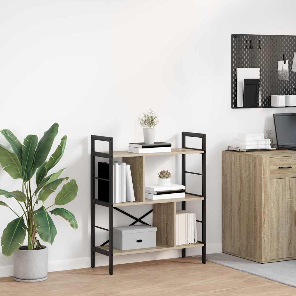 Bogreol Sonoma eg 75 x 30 x 91 cm Konstrueret træ billede