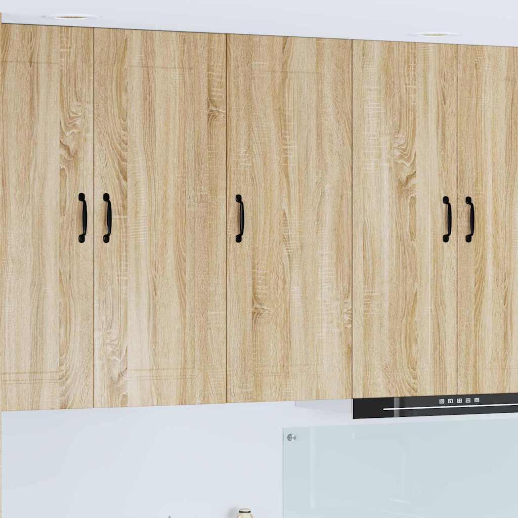 Vægskab til køkken Sonoma eg 40 x 31 x 100 cm Konstrueret træ billede