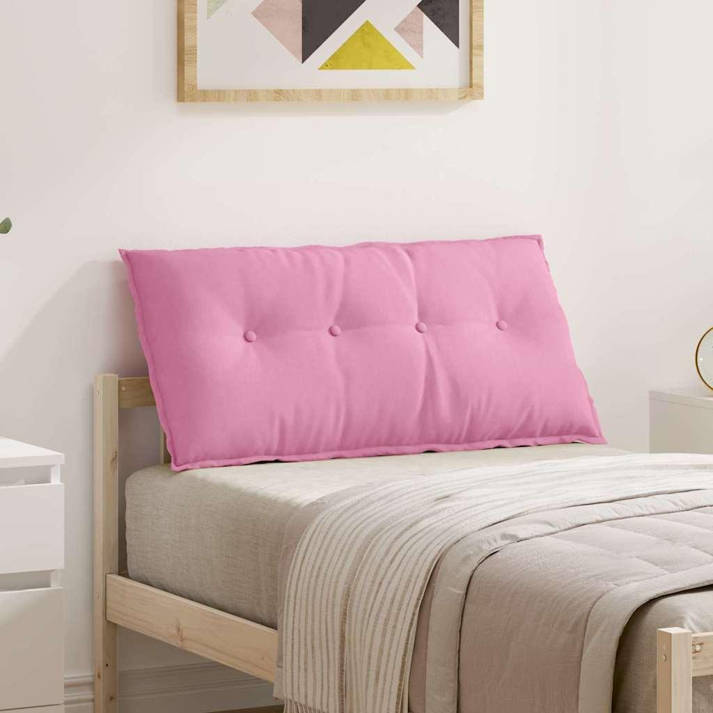 Rygpude Lyserød 100 x 19 x 50 cm Stof billede