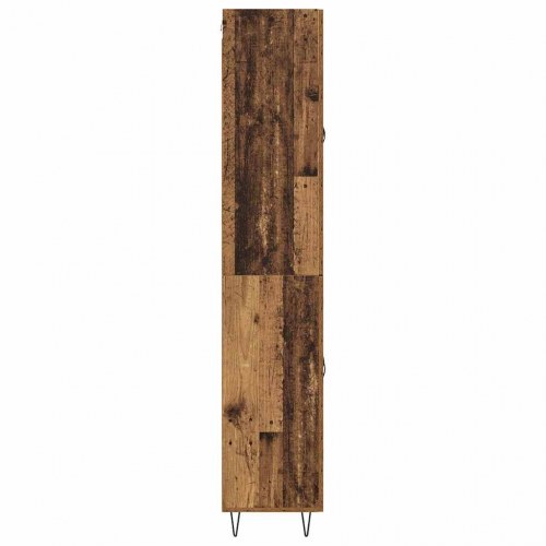 Højskænk i gammelt træ 69,5 x 34 x 180 cm