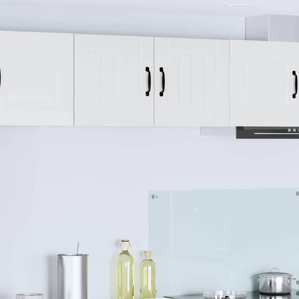 Køkkenskab med hylde Hvid 80 x 31 x 40 cm Konstrueret træ billede