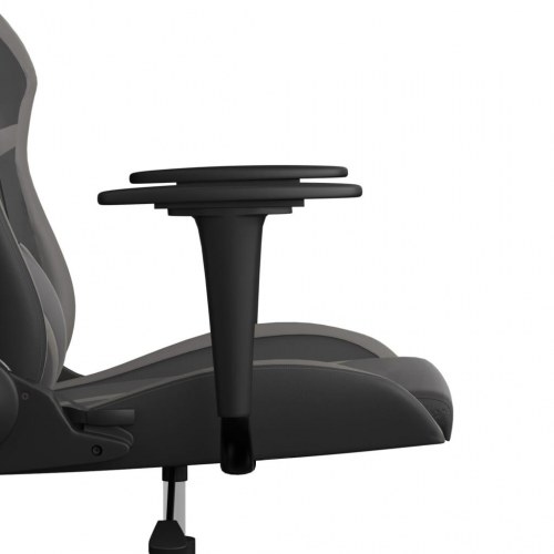 Gamingstol med massagefunktion - sort og grå