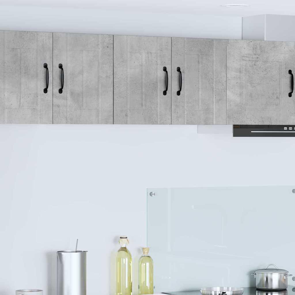 Vægskab til køkken Beton Grå 60 x 31 x 40 cm Konstrueret træ billede