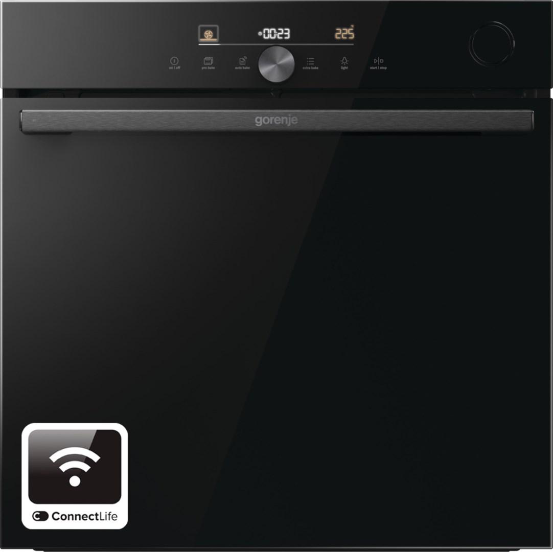 Indbygningsovn Gorenje BSA6747DGWI - sort, 77 l billede