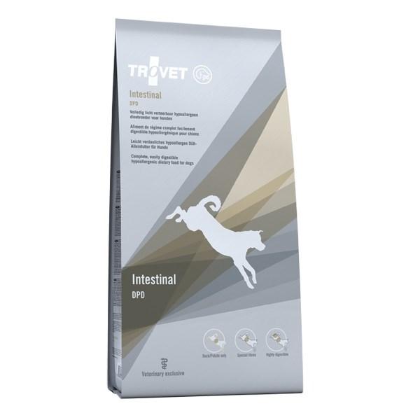 Hundefoder tørfoder TROVET Intestinal DPD – and & kartoffel, voksen, 300 g billede