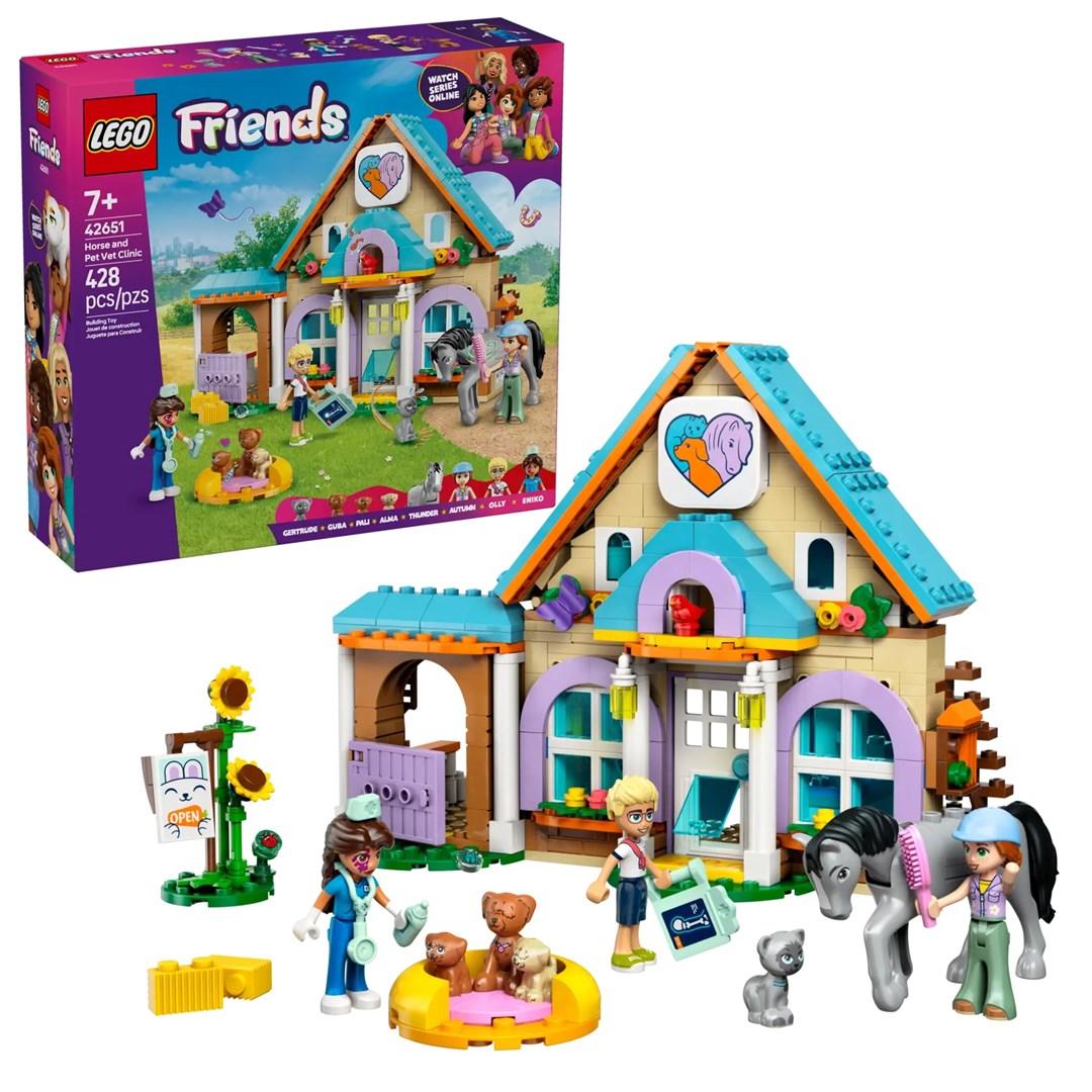 LEGO Friends hest og kæledyrs dyreklinik 42651