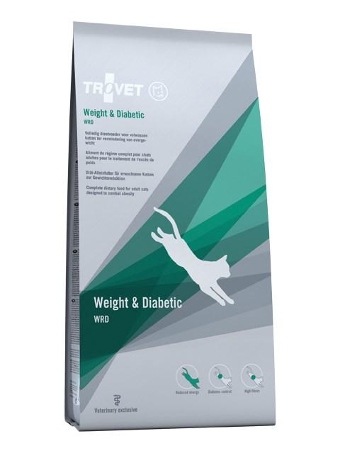 Kattemad TROVET Weight & Diabetic WRD 3 kg - kylling og ris billede