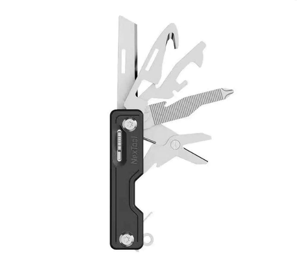 Foldekniv multitool - NexTool 10-i-1, sort billede