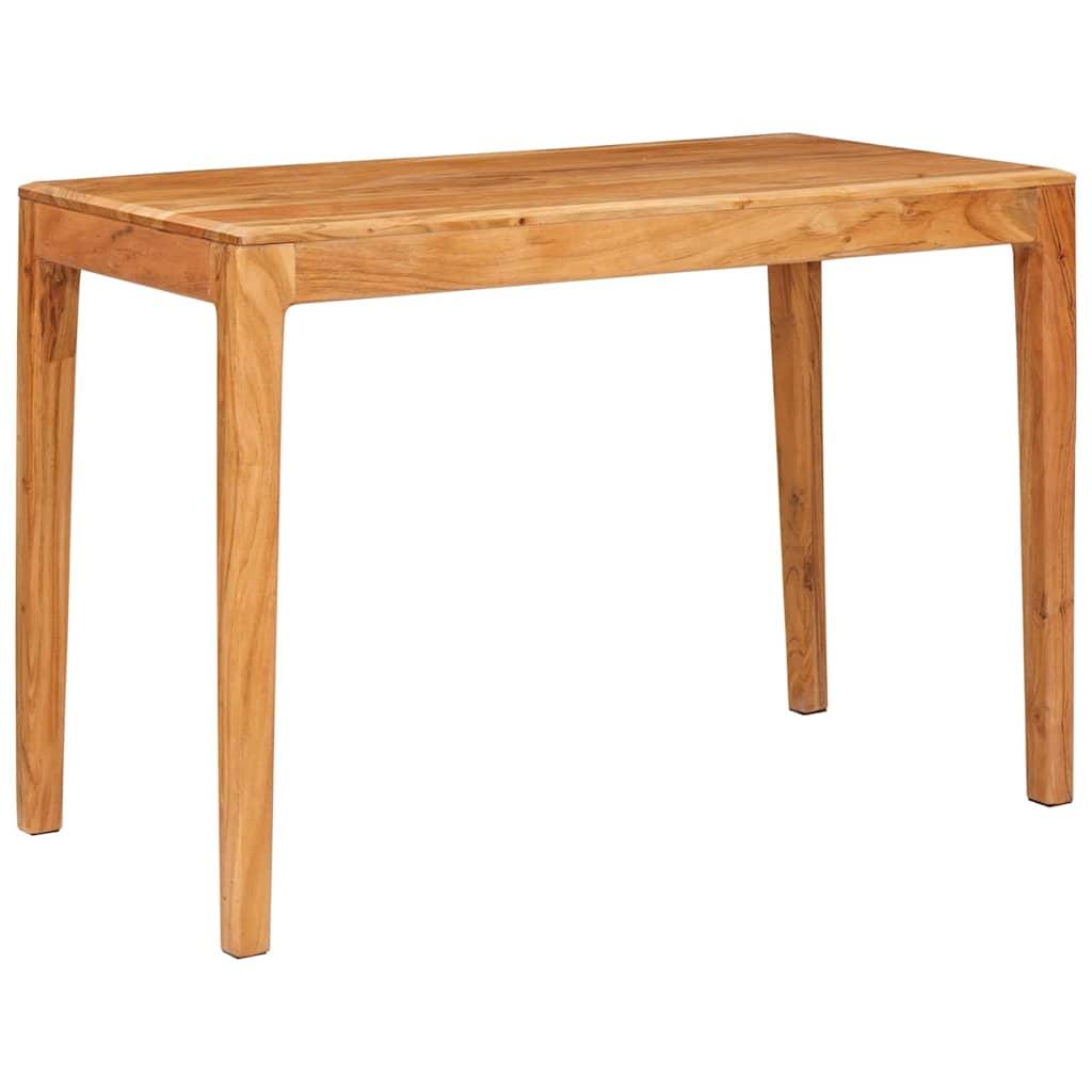 Spisebord Brun 110 x 55 x 76 cm Massivt Akacietræ billede