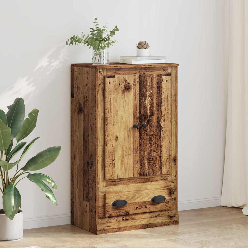 Highboard Gammelt træ 60 x 35,5 x 103,5 cm Konstrueret træ billede