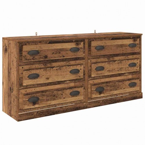 Skænke 2 stk. - gammelt træ 70 x 35,5 x 67,5 cm