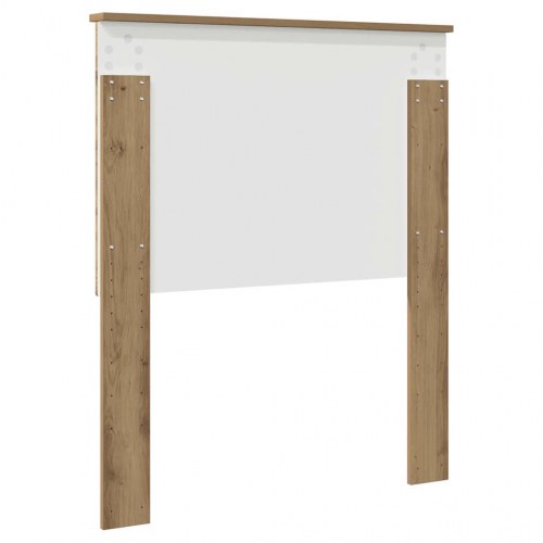 Hovedgærde med hovedgærde Artisan Egetræ 80 cm Konstrueret træ