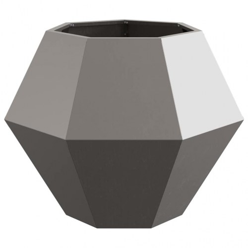Plantekasse Rusten 75 x 75 x 60 cm Cortenstål