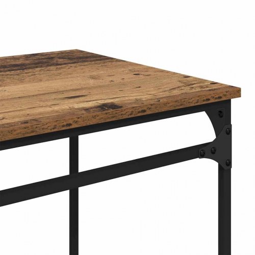 Skrivebord med hylder - gammelt træ, 105 x 50 x 90 cm