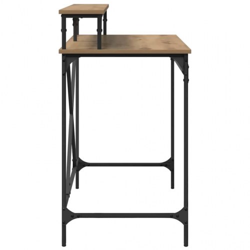 Skrivebord i artisan egetræ 100 x 50 x 90 cm