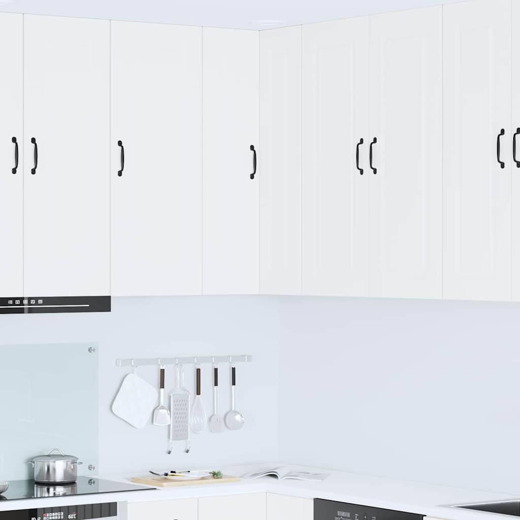 Køkken væghjørneskab i hvid - 57 × 57 × 100 cm billede