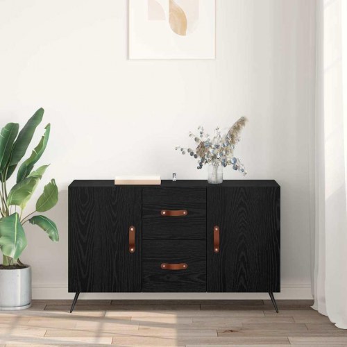 Skænk sort eg 100 x 36 x 60 cm